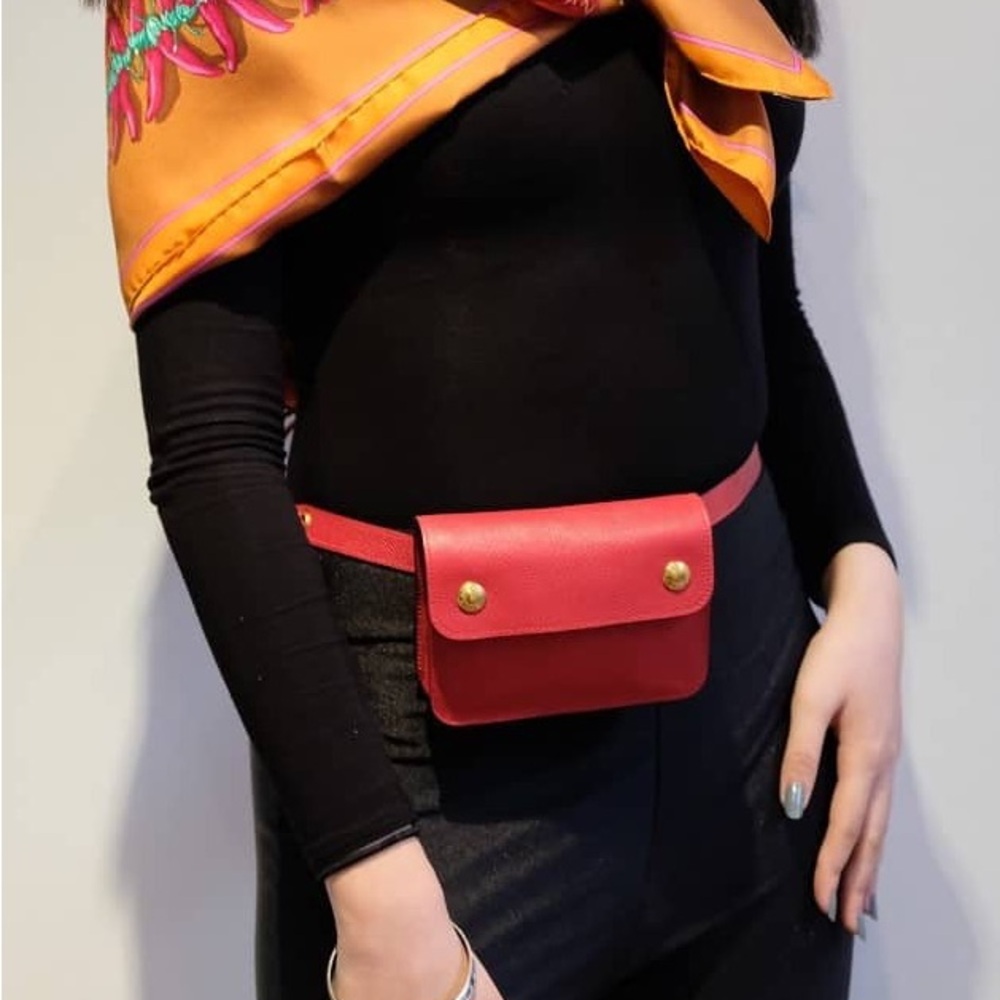 Hermes vintage pouchette waist bag
